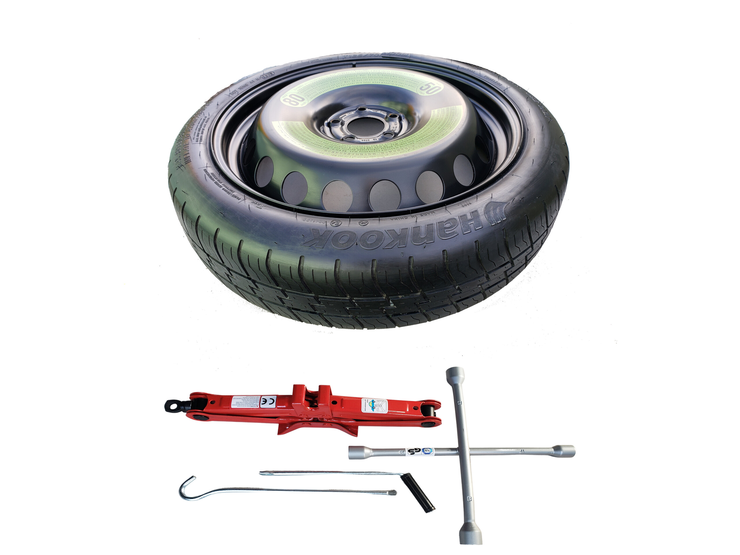 VOLKSWAGEN TOUAREG 2018 – PRESENT 18″ SPACE SAVER SPARE WHEEL KIT