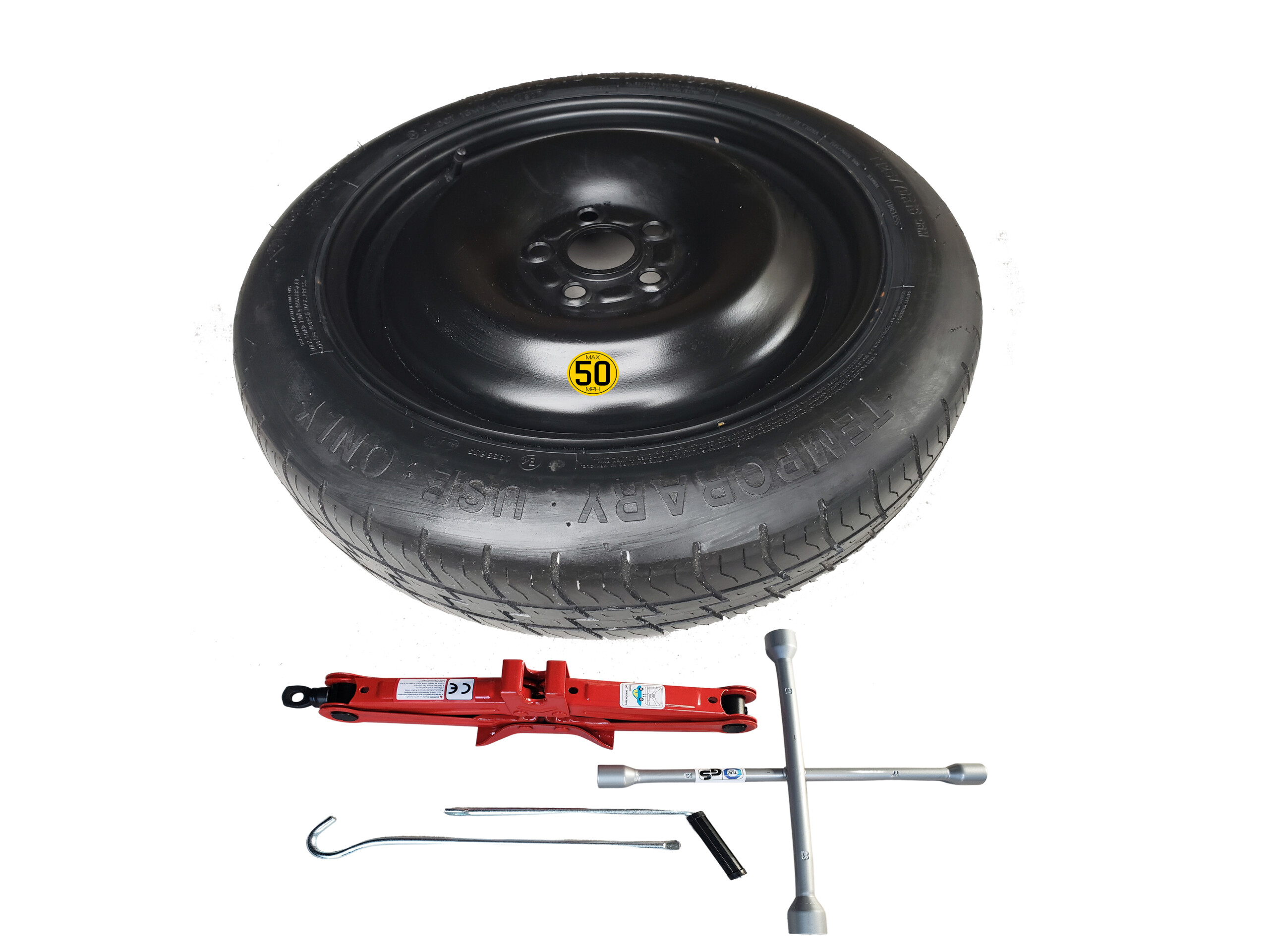 18″ space saver spare wheel kit compatible with Ford Tourneo Connect (2022 – present day)