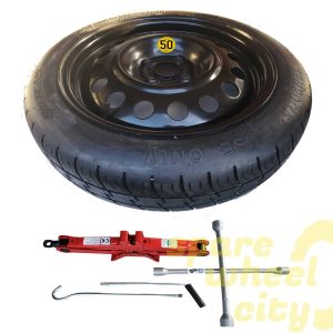 17″ Space saver spare wheel + tool kit compatible with Dacia Jogger (2021-Present Day)