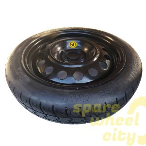 VAUXHALL CORSA 2005 – 2019 D / E 4 STUD 15″ SPACE SAVER SPARE WHEEL
